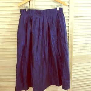 ⚡️SALE⚡️Jcrew metallic cotton skirt, sz 10